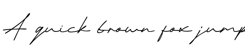 Preview of Autonesia Regular font