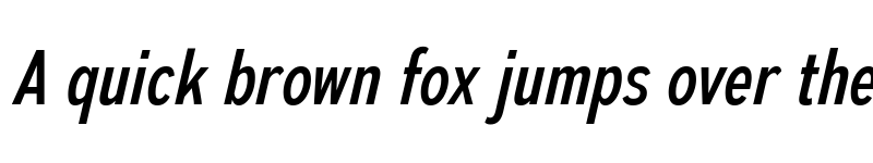 Preview of Autoradiographic Italic font