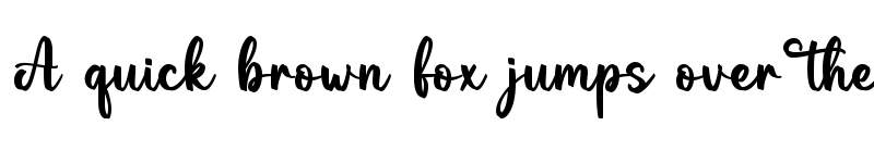 Preview of Autumn Calling Regular font