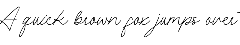 Preview of Autumn Leaf Regular font