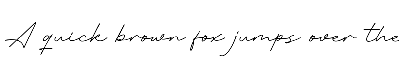 Preview of Autumn Wind Regular font