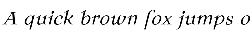 Preview of Auxerre 46 Light Italic reduced font