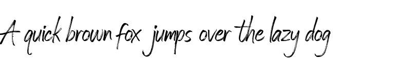 Preview of Auzhera Brush DEMO/PERSONAL USE Brush font