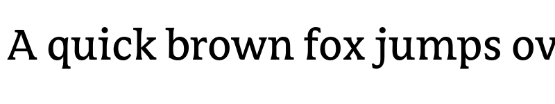 Preview of Avance Pro Regular font