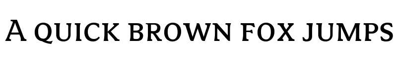 Preview of Avance Regular font