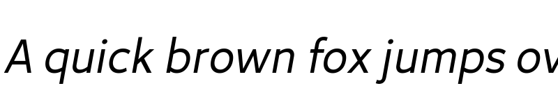 Preview of Avancement 2020 Italic font