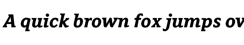 Preview of AvancePro-BoldItalic Regular font