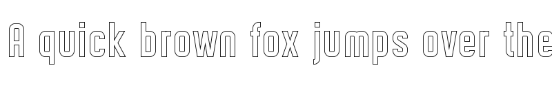 Preview of Avantgarde Bold Outline font