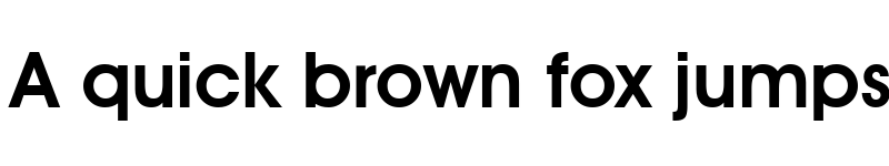 Preview of AvantGarde Tx Demi font