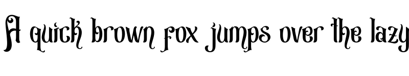 Preview of Avarta Cadavra Regular font