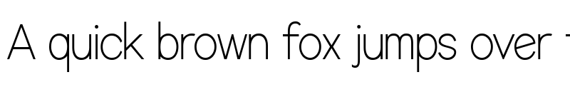 Preview of AVELINO MTL Light font