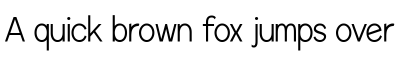 Preview of AVELINO MTL Regular font