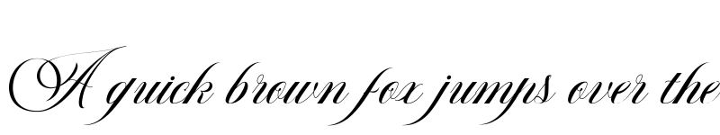 Preview of Avelon Script Regular font