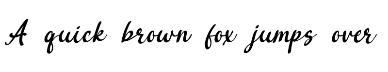 Preview of Avendita Regular font