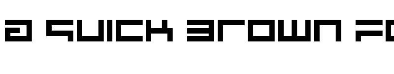 Preview of Avenger Regular font