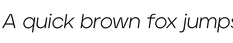 Preview of Aventa Personal Use Only Light Itallic font