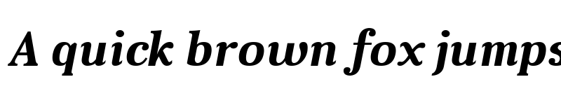 Preview of Aver Bold Italic font