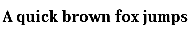 Preview of Aver Bold font