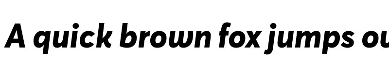 Preview of Averta Demo PE Extrabold Italic font
