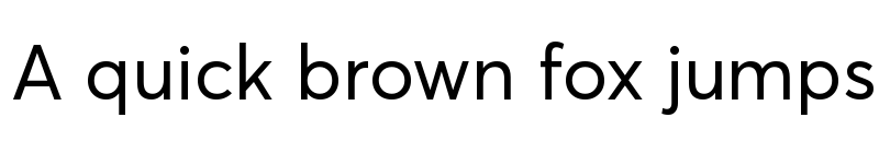 Preview of Averta Standard Regular font