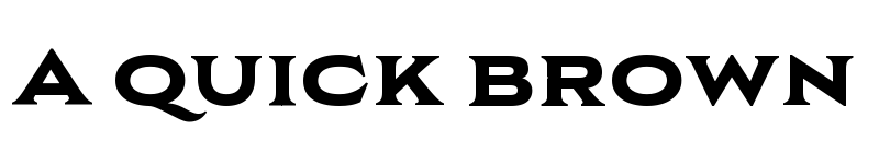 Preview of Aviano Copper Variable Black font