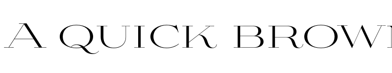 Preview of Aviano Didone Light font