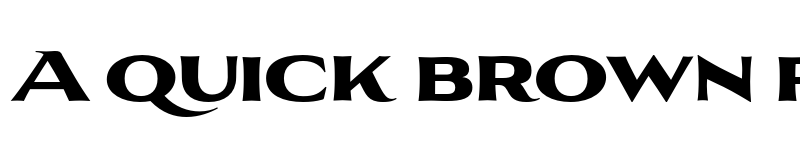 Preview of Aviano Flare Black font