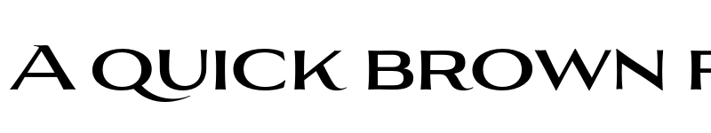 Preview of Aviano Flare Medium font