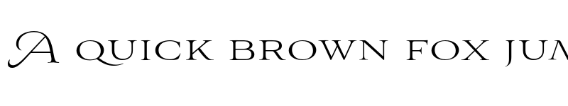 Preview of Aviano Royale Thin font