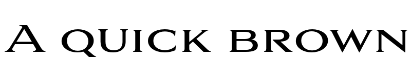 Preview of Aviano Serif Regular font