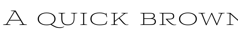 Preview of AvianoWedge-Li ? font
