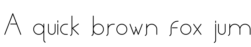 Preview of Aviel Regular font