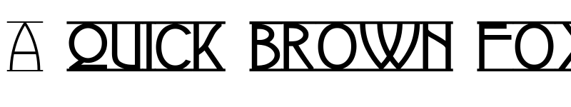 Preview of Avignon Regular font