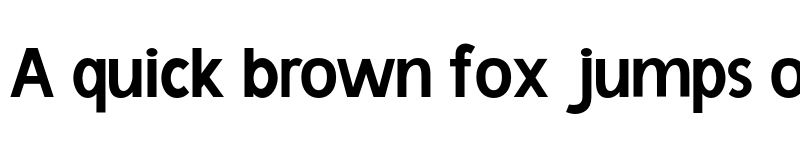 Preview of Avita Black font