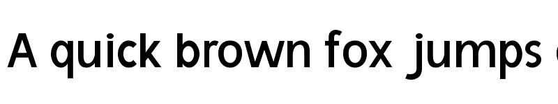 Preview of Avita Bold font