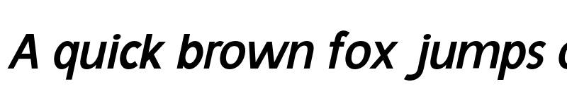 Preview of Avita Extra Bold Italic font