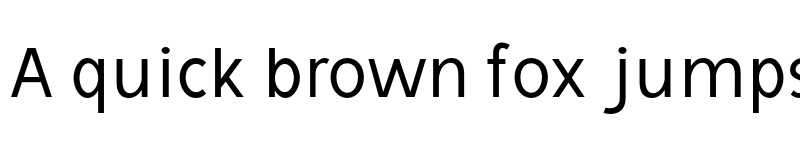 Preview of Avita Regular font