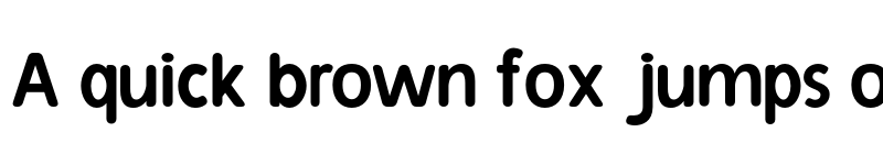 Preview of Avita Rounded Black Rounded font