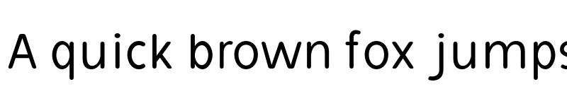 Preview of Avita Rounded Rounded Regular font