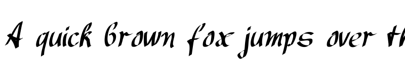 Preview of Avocado Regular font