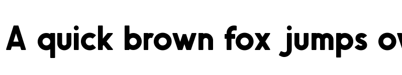 Preview of Avocado Sans Bold Regular font