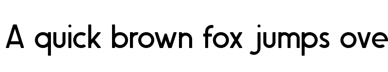 Preview of Avocado Sans Font Regular font