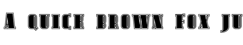 Preview of Avondale SC Inline Regular font