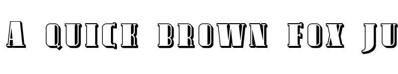 Preview of Avondale SC Shaded Regular font