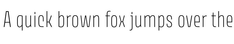 Preview of Avory I PE Thin font