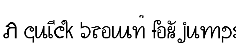 Preview of AW_Siam  English not Thai Regular font