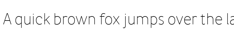 Preview of AwanZaman Thin font