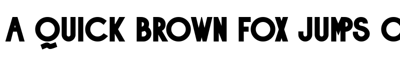 Preview of Aweber Black font