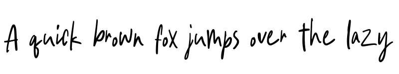 Preview of Awesome Sunday Regular font