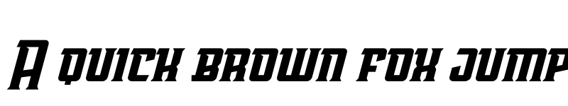 Preview of AwmU Slant Demo Regular font